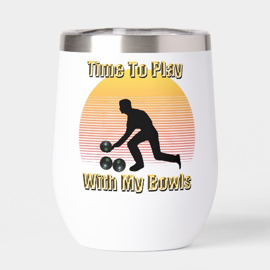 Lawn Bowls: Tijd om te spelen met mijn schalen, (Achterkant)