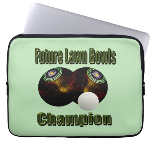 Lawn Bowls toekomstige kampioen, Laptop Sleeve (Voorkant)
