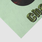 Lawn Bowls toekomstige kampioen, Tissuepapier (Detail)