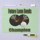 Lawn Bowls toekomstige kampioen, Tissuepapier (Craft)