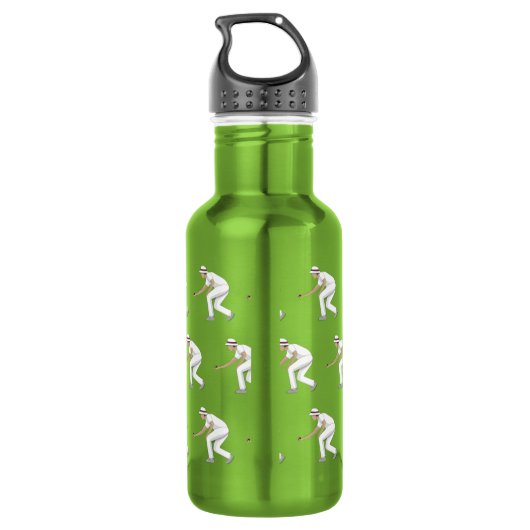 Lawn Bowls Waterfles (Achterkant)