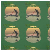 Lawn Bowls Winners, Fabric Stof (Swatch)