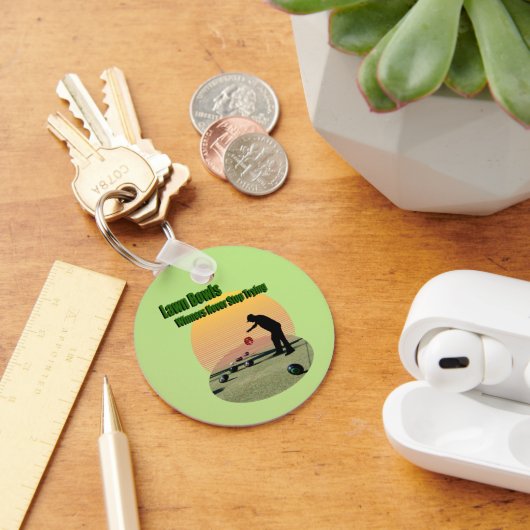 Lawn Bowls Winners, Keyring Sleutelhanger (Bureau)