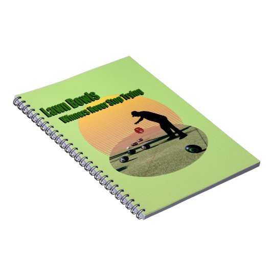 Lawn Bowls Winners, Notitieboek (Rechterzijde)