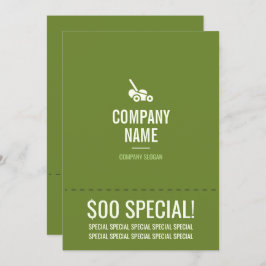 Lawn Care 5x7 brochure