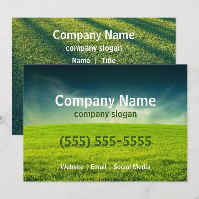 Lawn Care 5x7 brochure (Voorkant / Achterkant)