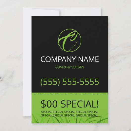 Lawn Care 5x7 brochure Kaart (Voorkant)