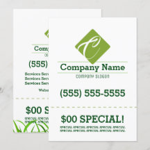 Lawn Care 5x7 brochure