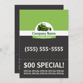 Lawn Care 5x7 brochure Kaart