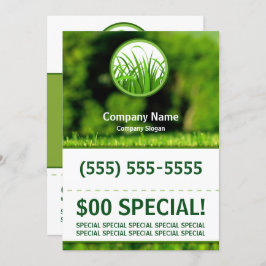 Lawn Care 5x7 brochure Kaart