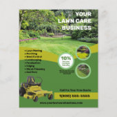 Lawn Care Business Flyer (Voorkant)