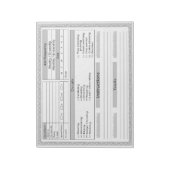 Lawn Care-clientlogboek Notitieblok (Linkerzijde)