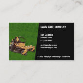 Lawn Care Company Visitekaartje (Voorkant)