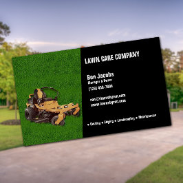 Lawn Care Company Visitekaartje