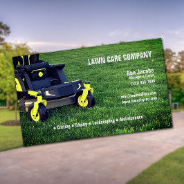 Lawn Care Company Visitekaartje