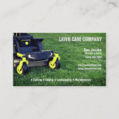Lawn Care Company Visitekaartje (Voorkant)