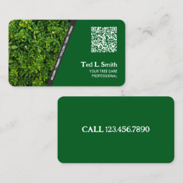 Lawn Care Custom QR-Visitekaartje Visitekaartje