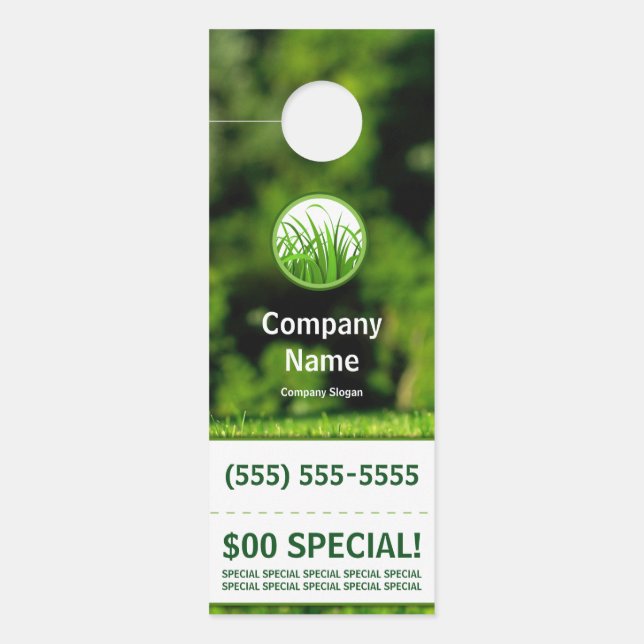 Lawn Care Door Hanger (Voorkant)