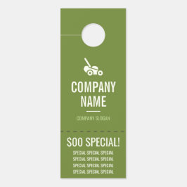 Lawn Care Door Hanger