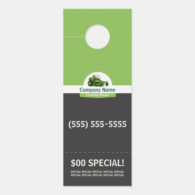 Lawn Care Door Hanger (Voorkant)