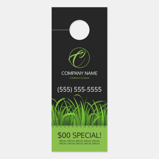 Lawn Care Door Hanger (Voorkant)