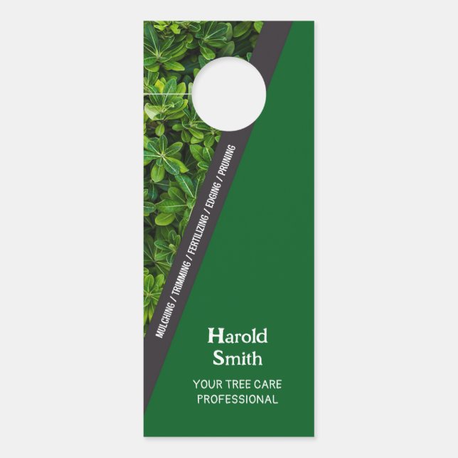 Lawn Care Door Hanger (Voorkant)