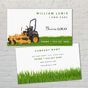 Lawn Care Eenvoudige Landscaping maaien Business L Visitekaartje