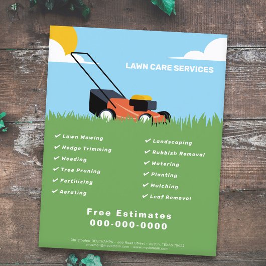 Lawn Care Flyer