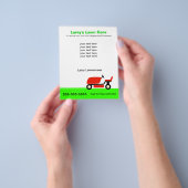 Lawn Care Flyer (Hand)