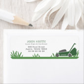 Lawn Care & Gardener retour adreslabel Etiket (Insitu)