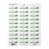 Lawn Care & Gardener retour adreslabel Etiket (Full Sheet)