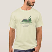 Lawn Care & Gardener T-shirt (Voorkant)
