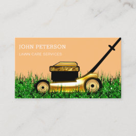 Lawn Care Gardening Grass Cutting Service Lux VIP Visitekaartje