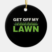 Lawn Care Keramisch Ornament (Voorkant)