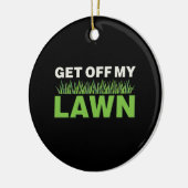 Lawn Care Keramisch Ornament (Links)