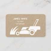 Lawn Care Kraft Visitekaartje (Voorkant)