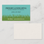 Lawn Care Landscaper Service Grass Visitekaartje (Voorkant / Achterkant)