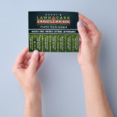 Lawn Care & Landscaping 5,6 x 4,5 Tear Off Flyer (Hand)
