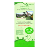 Lawn Care Landscaping Flyer Rack Kaart (Voorkant)