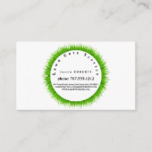 Lawn Care Landscaping groen Gras Service ontwerp Visitekaartje (Voorkant)