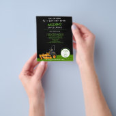 Lawn Care Landscaping maaien snijden bedrijf Flyer (Hand)