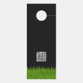 Lawn Care Landscaping maaien snijden diensten Deurhanger (Achterkant)