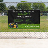 Lawn Care Landscaping maaien snijden diensten Spandoek (Insitu)