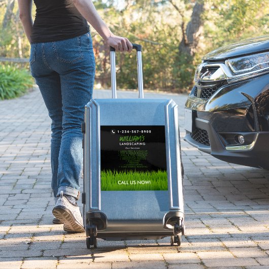 Lawn Care Landscaping maaien snijden diensten Sticker (Koffer Insitu)