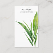 Lawn Care Landscaping Moving Business Service Visitekaartje (Voorkant)