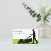 Lawn Care Landscaping Moving Professional Service Visitekaartje (Staand voorkant)