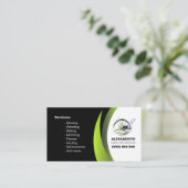 Lawn Care Landscaping Mowing Service Visitekaartje (Staand voorkant)