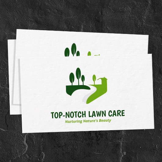 Lawn Care Landscaping Premium dik Visitekaartje