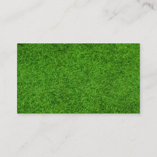 Lawn Care Landscaping Service Grasveld groen Visitekaartje (Achterkant)