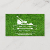 Lawn Care Landscaping Service Grasveld groen Visitekaartje (Voorkant)